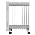 Elektrische verwarming / radiator - 2500 Watt - Wit