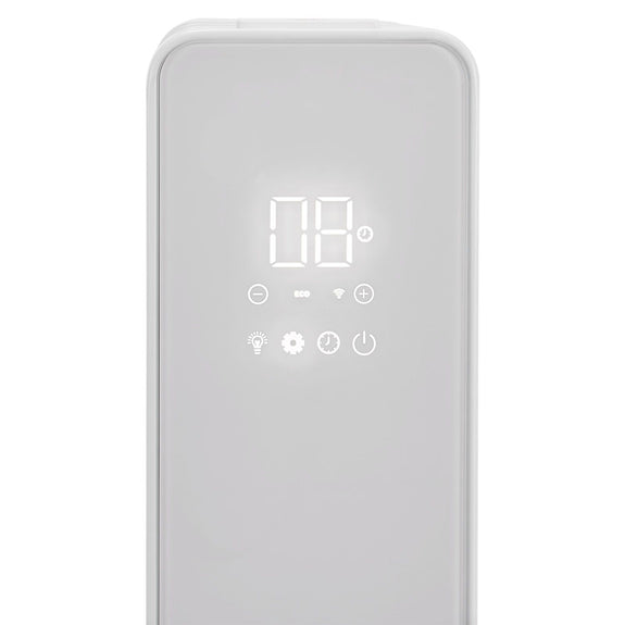 Elektrische verwarming / radiator - 2500 Watt - Wit - Afbeelding 6