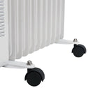 Elektrische verwarming / radiator - 2500 Watt - Wit