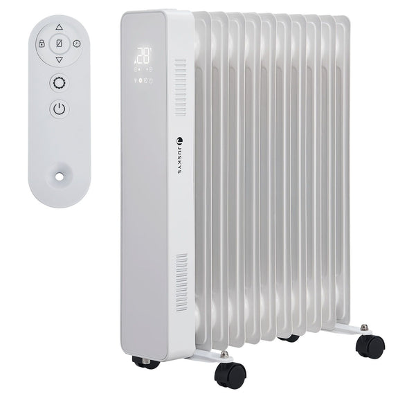 Elektrische verwarming / radiator - 2500 Watt - Wit - Afbeelding 1