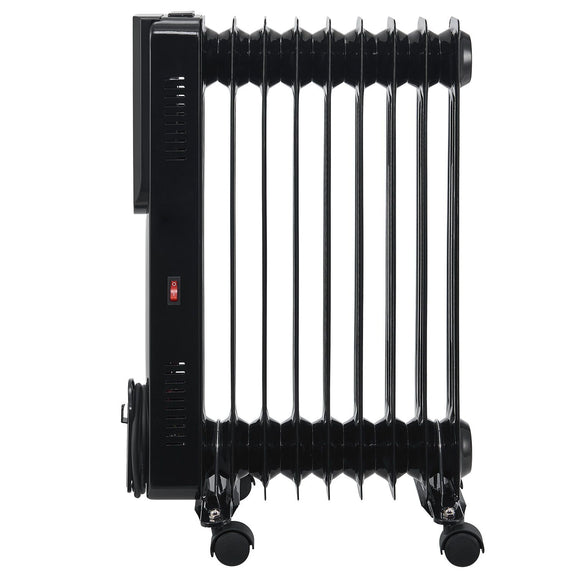 Elektrische kachel / radiator - Zwart - 2000W - Afbeelding 3