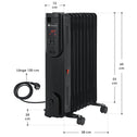 Elektrische kachel / radiator - Zwart - 2000W
