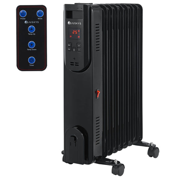 Elektrische kachel / radiator - Zwart - 2000W - Afbeelding 1