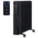 Juskys Elektrische kachel / radiator - Zwart - 2500W