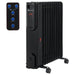 Juskys Elektrische kachel / radiator - Zwart - 2500W