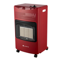 Gaskachel / Gashaard - 3-standen - Max 4200 Watt - Rood