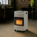 Gaskachel / Gashaard - 3-standen - Max 4200 Watt - Wit