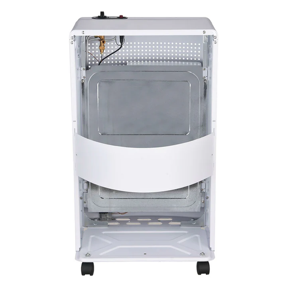 Gaskachel / Gashaard - 3-standen - Max 4200 Watt - Wit - Afbeelding 4