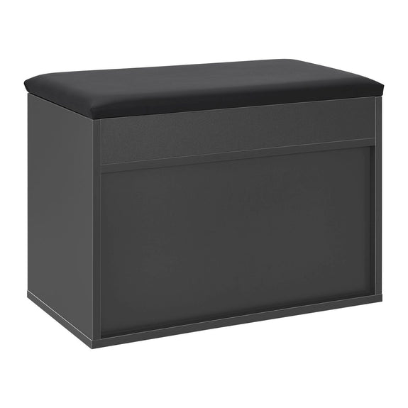 Schoenenkast / schoenenrek 2 vakken - 60 x 30 x 44 cm - Donkergrijs - Afbeelding 5