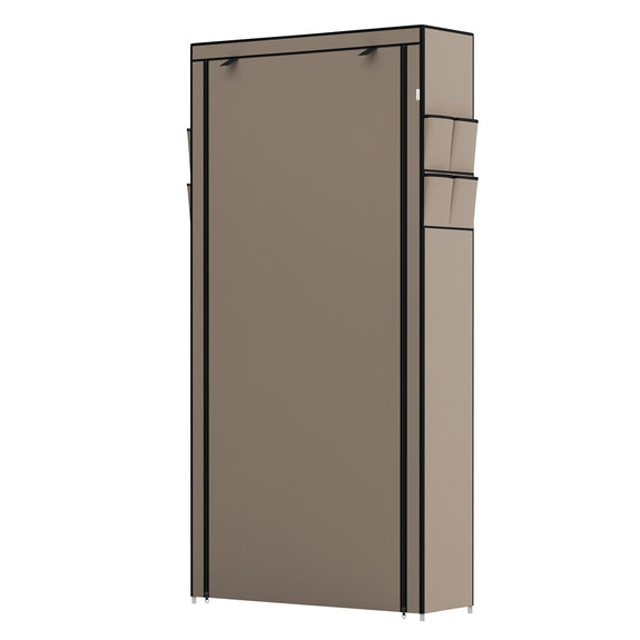 Schoenenkast / Schoenenrek L - 9 Niveaus - Stof - Lichtbruin - Afbeelding 4