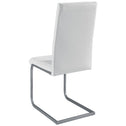 2 Eetkamerstoelen / stoel - Vegas - Kunstleer - Wit