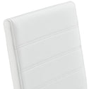 2 Eetkamerstoelen / stoel - Vegas - Kunstleer - Wit