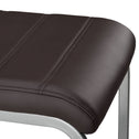 4 Eetkamerstoelen / stoel - Vegas - Kunstleer - Bruin