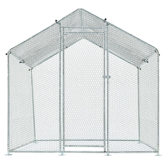 Kippenren / Kippenhok - 200 x 200 x 200 cm - Afbeelding 3