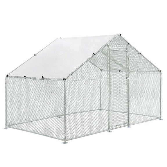 Kippenren / Kippenhok - HLS25T - 300 x 200 x 200 cm - Afbeelding 4