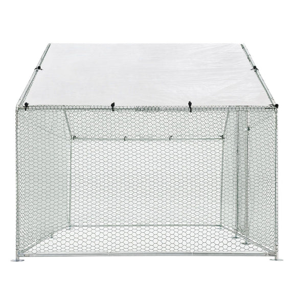 Kippenren / Kippenhok - HLS25T - 300 x 200 x 200 cm - Afbeelding 5