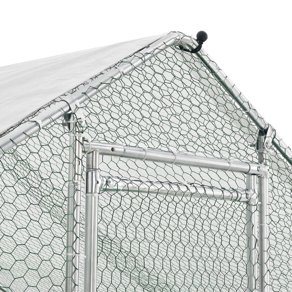 Kippenren / Kippenhok - HLS25T - 300 x 200 x 200 cm - Afbeelding 6