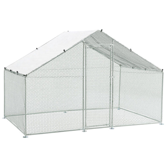 Kippenren / Kippenhok - HLS25T - 300 x 200 x 200 cm - Afbeelding 1