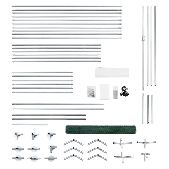 Kippenren / Kippenhok - HLS25T - 300 x 400 x 200 cm - Afbeelding 17