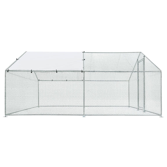 Kippenren / Kippenhok - HLS25T - 300 x 400 x 200 cm - Afbeelding 5