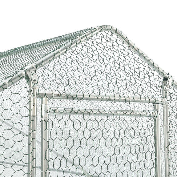 Kippenren / Kippenhok - HLS25T - 300 x 600 x 200 cm - Afbeelding 7