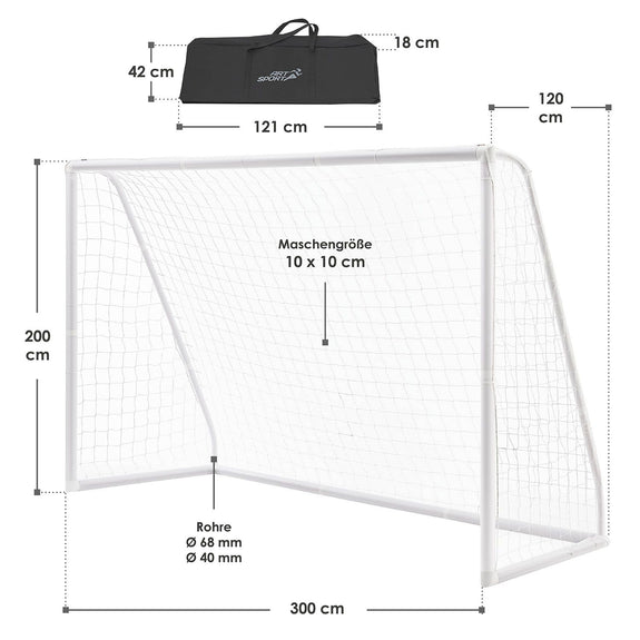 Voetbaldoel / Goal - 300 x 200 cm - Afbeelding 14