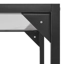 Industriële Eettafel met Stoelen - 3-delig - Marmerlook