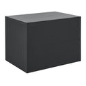 Zwevend Nachtkastje 40 x 29 x 30 cm - Zwart - 2 Lades