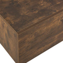 Zwevend Nachtkastje - 40 x 29 x 30 cm - Houtkleur - 2 Lades