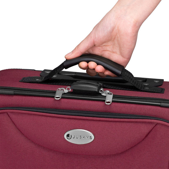 Trolley Reiskofferset / Kofferset Athen - 5-delig - Bordeaux - Afbeelding 11
