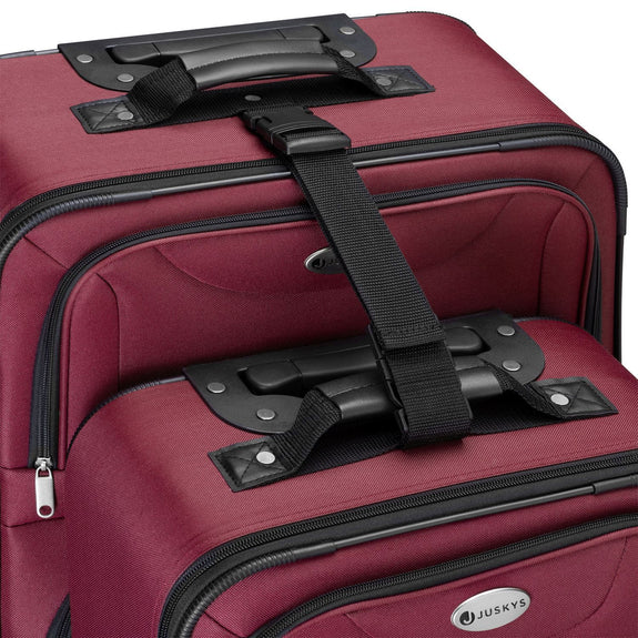Trolley Reiskofferset / Kofferset Athen - 5-delig - Bordeaux - Afbeelding 9