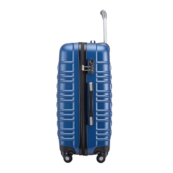 Trolley Reiskofferset / Kofferset Rome - 4-delig - Blauw - ABS - Afbeelding 8