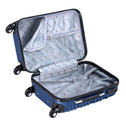 Trolley Reiskofferset / Kofferset Rome - 4-delig - Blauw - ABS