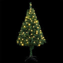 Kunstkerstboom / Kerstboom - 150 x 78 cm - LED - Incl. Voet