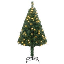 Kunstkerstboom / Kerstboom - 150 x 78 cm - LED - Incl. Voet