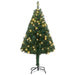 Kunstkerstboom / Kerstboom - 150 x 78 cm - LED - Incl. Voet
