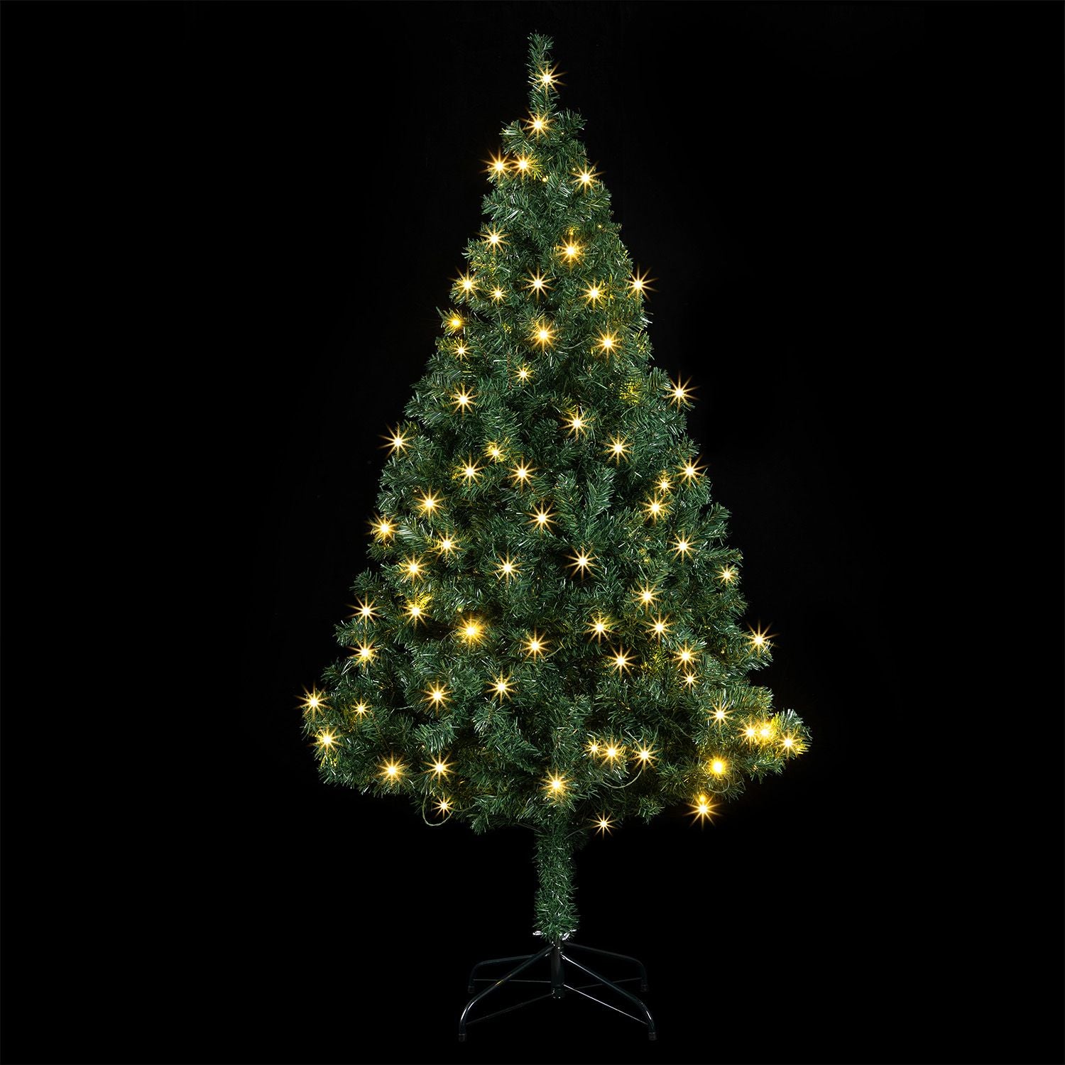 Kunstkerstboom / Kerstboom - 180 x 100 cm - LED - Incl. Voet