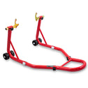 Motorstandaardset voor en achter tot 250 kg, rood