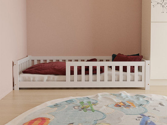 Kinderbed Naya - 120 x 200 cm - Wit - Afbeelding 2