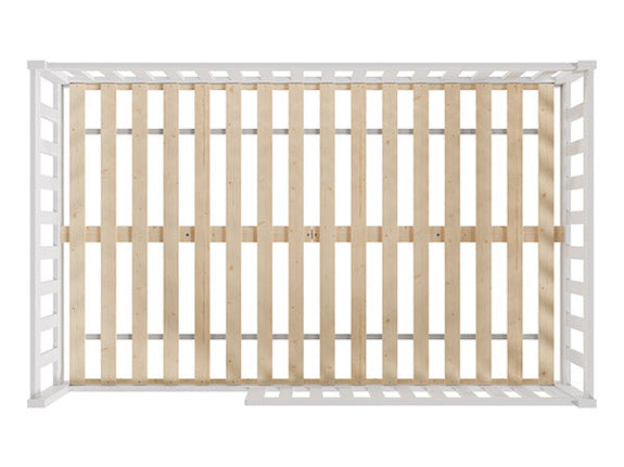 Kinderbed Naya - 120 x 200 cm - Wit - Afbeelding 3