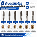 Olieaftapplug Reparatieset - 114 delig - Voor Auto's