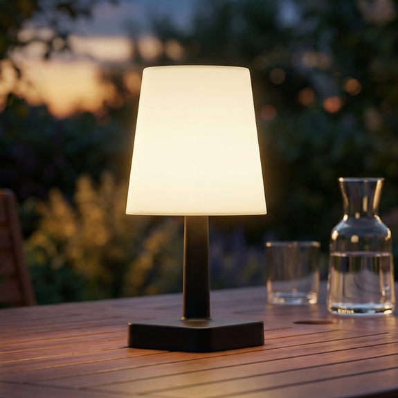 Tafellamp / Sfeerlamp - Solar -  Incl. Aan/Uit-Schakelaar - Afbeelding 2