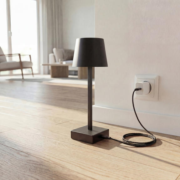LED Tafellamp / Sfeerlamp - Draadloos - Incl. Accu - Oplaadbaar - Afbeelding 3