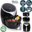 Airfryer XXL - 7-in-1 - 1700 Watt - Zwart