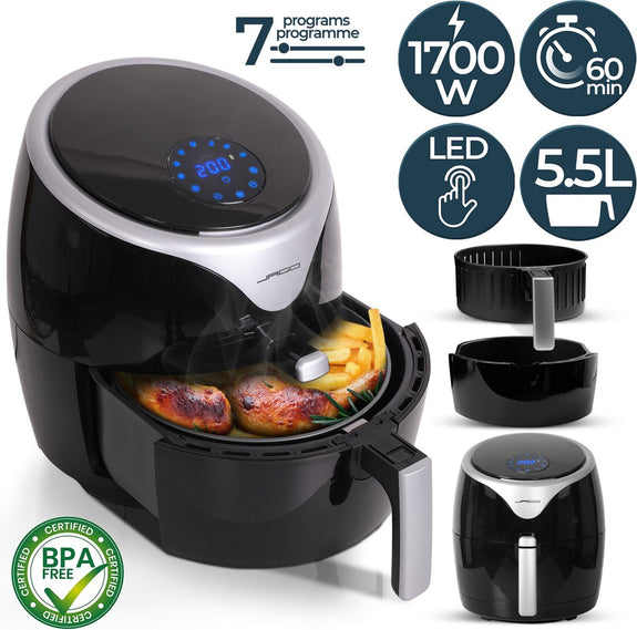 Airfryer XXL - 7-in-1 - 1700 Watt - Zwart - Afbeelding 2