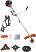 Bosmaaier / Kantenmaaier / Grastrimmer 2-in-1 - Benzine - Draad en Mes - 52cc - 3,0 PK