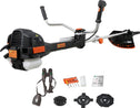 Bosmaaier / Kantenmaaier / Grastrimmer - 2-in-1 - draad en mes - 62cc - 3,5 PK