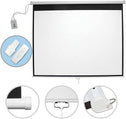 Beamerscherm automatisch 85" - 152 x 152 cm - Incl. afstandsbediening