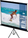 Beamerscherm met statief 203x203cm