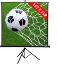 Beamerscherm met statief - 85 inch - 152 x 152 cm